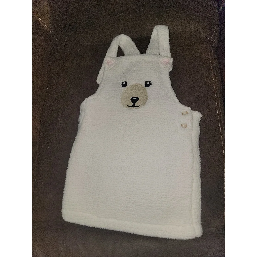 Gymboree bear fuzzy dress‎ 3t